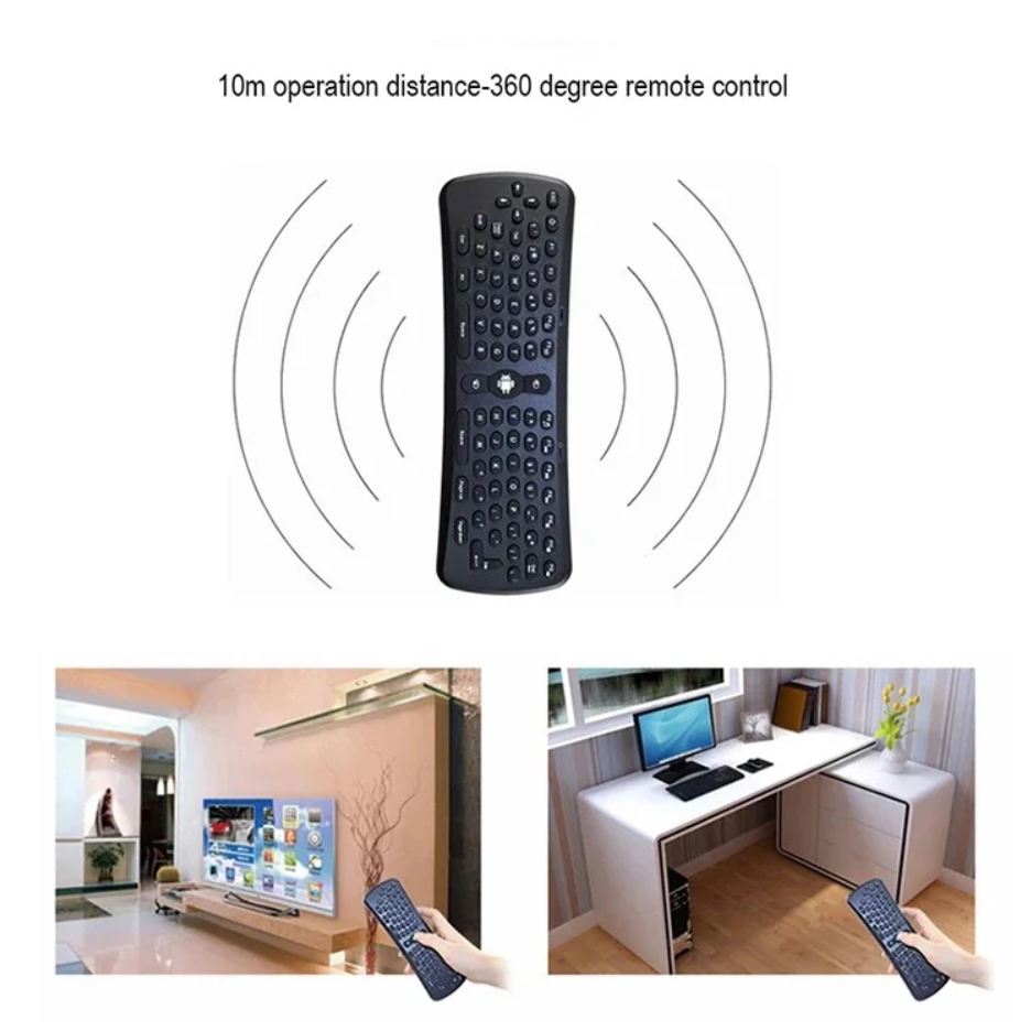 Universal TV wireless Fly Mouse Keyboard